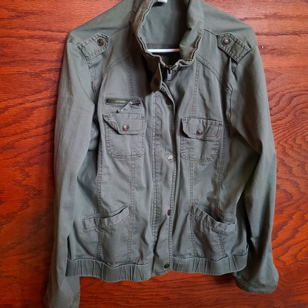 Green Military Jacket